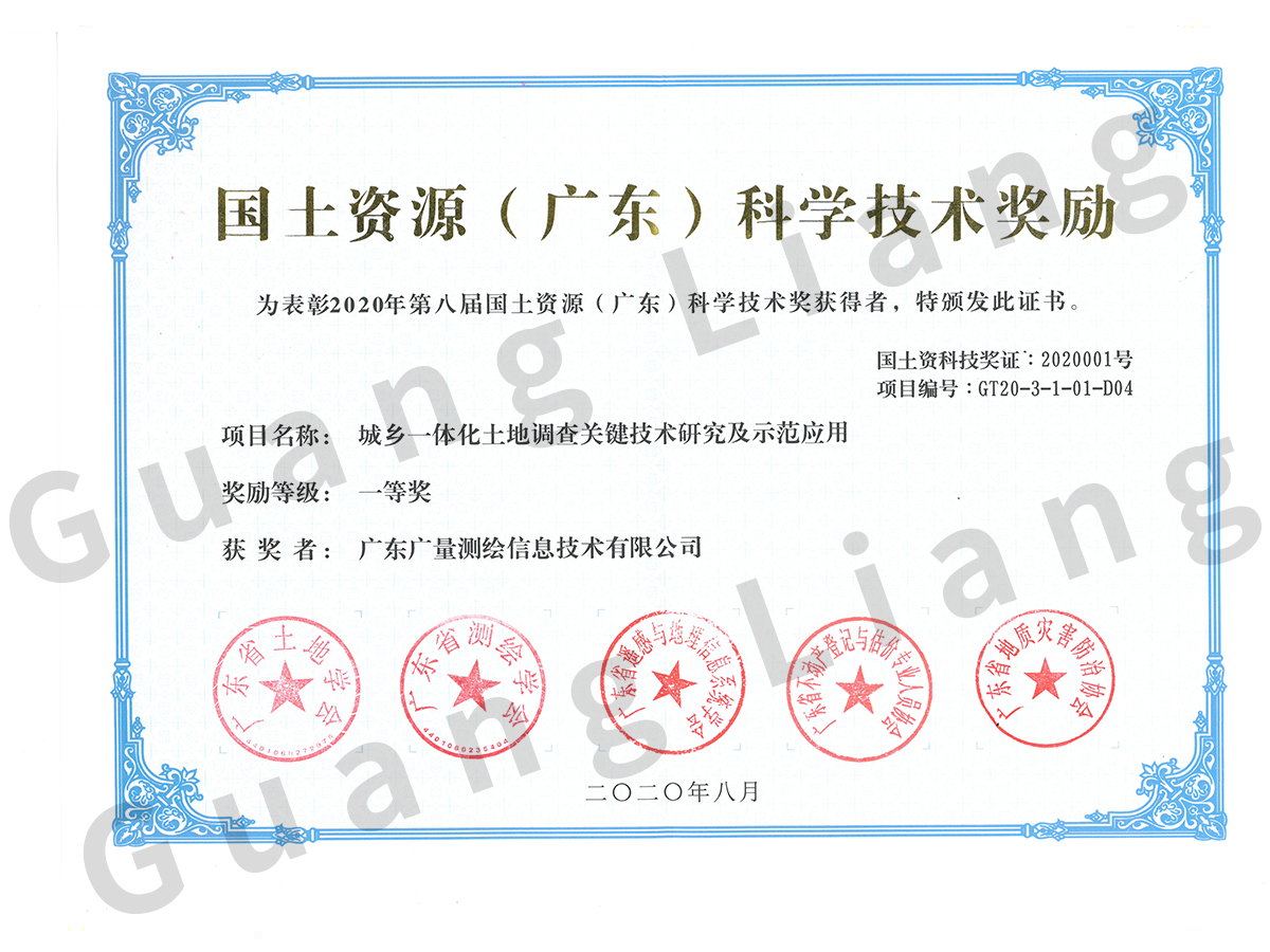 国土资源科学技术奖